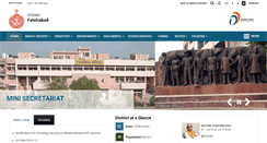 Desktop Screenshot of fatehabad.gov.in